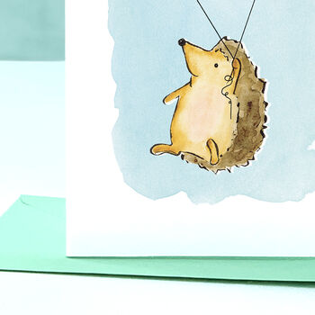 Hedgehog 30th Birthday Card, 2 of 8