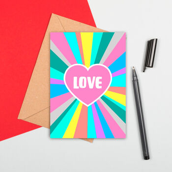 Large Size Love Card, 2 of 2