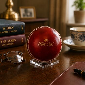 Personalised Cricket Ball, 3 of 11