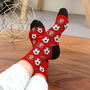 Personalised Lucky Football Photo Socks, thumbnail 4 of 12