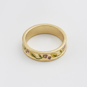 Blackberry Bramble Gold Ring, 4 of 8