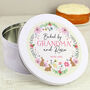 Personalised Spring Florals Cake Tin, thumbnail 1 of 5