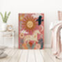 Sun Horse Pink Magic Art Print, thumbnail 3 of 4
