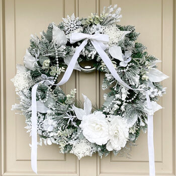 Narnia Inspired Luxury Faux Christmas Wreath, 2 of 12