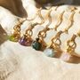 Raw Natural Birthstone Charm Gift Necklace, thumbnail 1 of 4