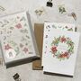 Watercolour Christmas Card Set Of Six, thumbnail 1 of 5