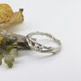 White Gold Woodland Twig Wedding Ring, thumbnail 2 of 9
