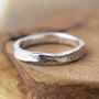Textured Silver Storybook Message Ring, thumbnail 1 of 4