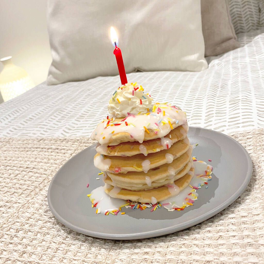 Birthday Breakfast Funfetti Pancakes Kit By The Stackable Pancake Co