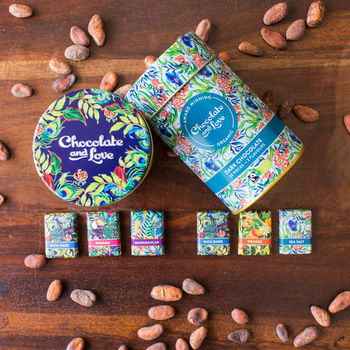 Fairtrade Organic Chocolate Tin Duo, 3 of 4