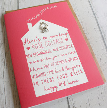 Personalised Happy New Home Card, 5 of 11