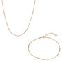 Sterling Silver Small Beaded Bracelet And Necklace Set, thumbnail 2 of 12