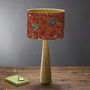 A Prickle Of Hedgehogs Lampshade Red, thumbnail 3 of 6