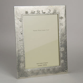 Baby Charms Pewter Photo Frame, 7 of 9