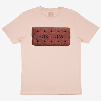 Boredom Men's Biscuit Graphic T Shirt, 3 of 3