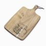 Personalised Lhasa Apso Engraved Acacia Serving Board, thumbnail 2 of 2