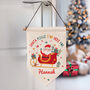 Personalised ‘Santa Please Stop Here’ Christmas Banner, thumbnail 2 of 4