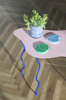 Pink Squiggle Side Table, 4 of 4