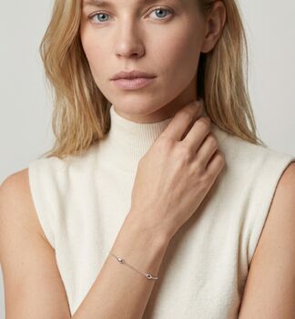 Enso 925 Sterling Silver Bracelet, 2 of 6
