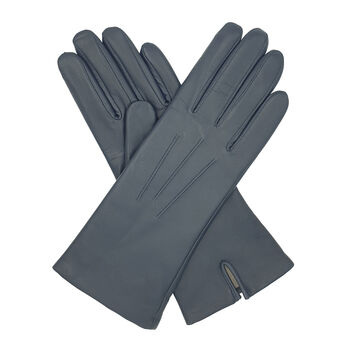 Tilly. Women's Cashmere Lined Leather Gloves, 6 of 12