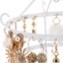 Four Tier White Round Jewellery Stand Holder, thumbnail 4 of 7