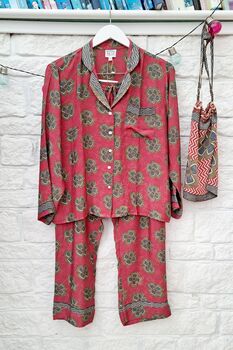 Upcycled Sari Pyjamas, 8 of 9