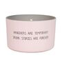 Scented Citronella Outdoor Candle 'Summer Nights' Small, thumbnail 4 of 12