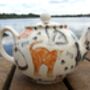 Two Cup Teapot In Cats And Kittens Design, thumbnail 5 of 10