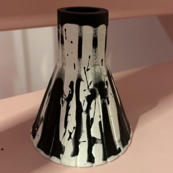 Graffiti Black And White Vase, 5 of 9