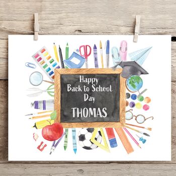Back To School Personalised Card, 2 of 8