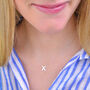 Personalised Sterling Silver Kiss Necklace, thumbnail 1 of 8