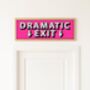 Dramatic Exit Framed Hallway Print, thumbnail 2 of 10