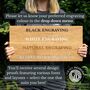 Personalised Oak House Plaque | Home Address Sign| 24cm High, thumbnail 3 of 12