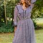 Leopard Velvet Luxe Maxi Dress, thumbnail 3 of 3