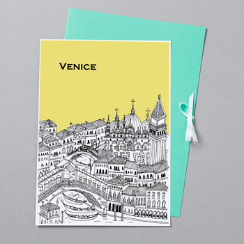 Personalised Venice Print, 9 of 10