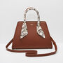 Botanical Pumpkin Tan Tote, thumbnail 5 of 9
