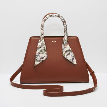 Botanical Pumpkin Tan Tote, 5 of 9