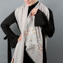 Personalised Embroidered Floral Scarf, thumbnail 6 of 12