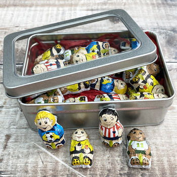 Chocolate Football Gift Tin, 4 of 5