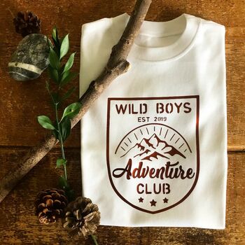 'Wild Adventure Club' Children's Top, 2 of 5