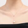 Natural Baroque Pearl Lariat Pendant Necklace, thumbnail 3 of 10