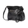 Lennox Black Embossed Leather Handbag, thumbnail 8 of 10
