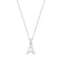 Personalised Initial Letter Sterling Silver Pendant Necklace, thumbnail 1 of 12