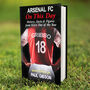 Personalised Arsenal On This Day Football Book, thumbnail 1 of 3