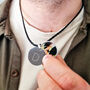 Men's Personalised Anniversary Secret Photo Necklace, thumbnail 1 of 7