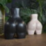 Handmade Eco Resin Bum Vase, thumbnail 1 of 7