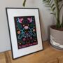 Be Kind To Your Mind Botanical Art Print, thumbnail 5 of 6