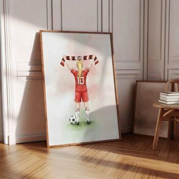 Football Personalised Gift Print, 3 of 8