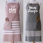 Personalised Cotton Apron, Tea Towels, thumbnail 1 of 12