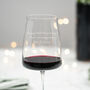 Personalised Deluxe Crystal Wine Glass, thumbnail 3 of 12
